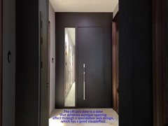 Pintu Pivot Bagian Depan Aluminium