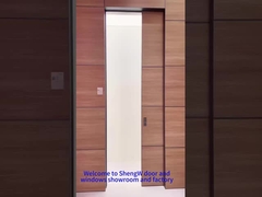 Pintu Aluminium Kayu