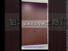 Pintu kayu aluminium penuh