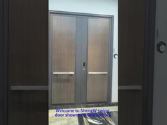 Pintu ayunan double shutter