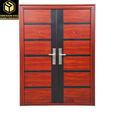 Pintu luar aluminium padat untuk pintu masuk utama