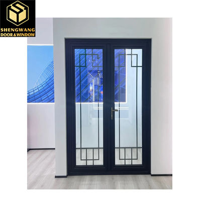 Low E Security Curtain Wall Window Aluminium yang diperkuat jendela geser untuk dapur
