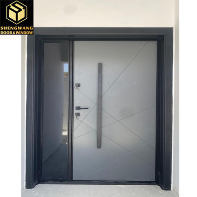 Mortise Lock Glass Aluminium Pintu Gantung Untuk Hotel Pintu Patio Gantung