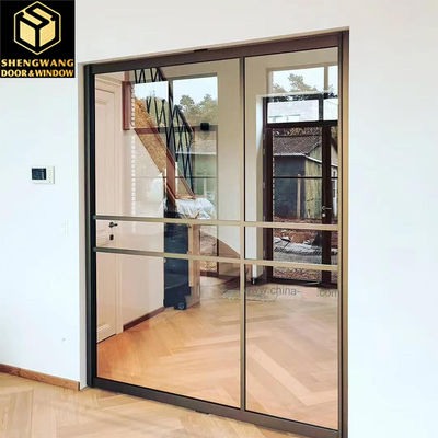 Hotel Villa Aluminium Pintu Kaca Lipat Apartemen Aluminium Pintu Kaca Bifold
