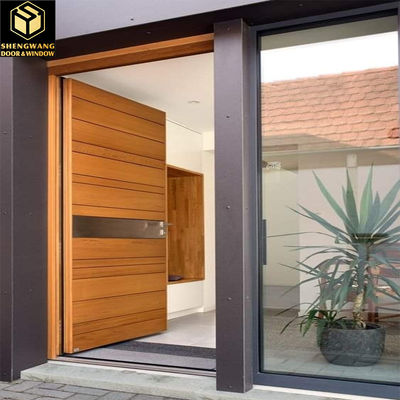 CE Pintu Ayunan Dengan Jendela Pintu Ayunan Perumahan Dengan Jendela Ukuran yang Dapat Dikustomisasi
