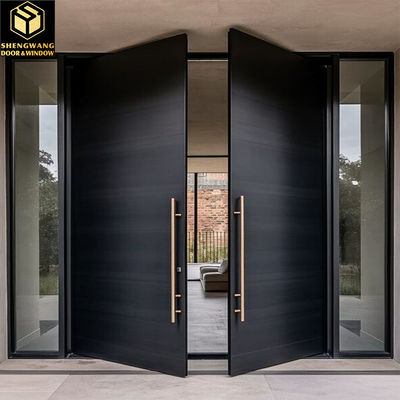 Pintu Swing Baja Bergaya Ramah Lingkungan Pintu Swing SS Logam