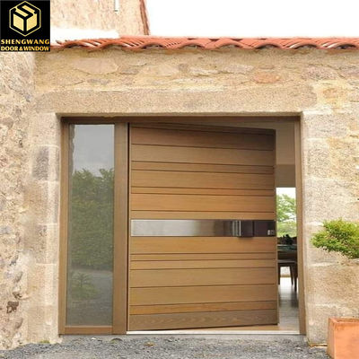 ODM Swing Aluminium Pedestrian Garden Gates Tembaga Imitasi Permukaan Finishing Metal Gate Outdoor
