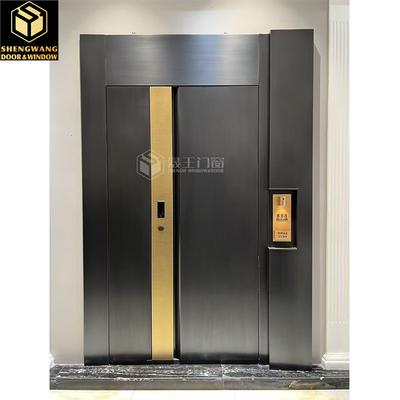 Pintu Masuk Baja Tahan Karat Solusi Masuk Utama Untuk Properti Komersial Dan Perumahan